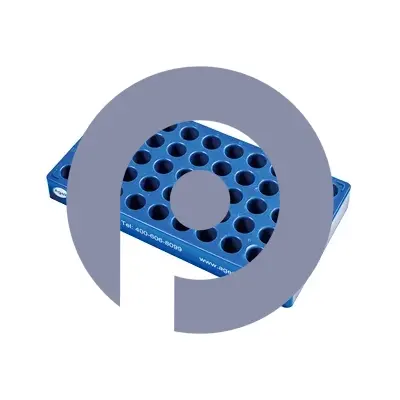 4mL Vial Rack, PP, 16mm-60 Hole, Removable, Ea