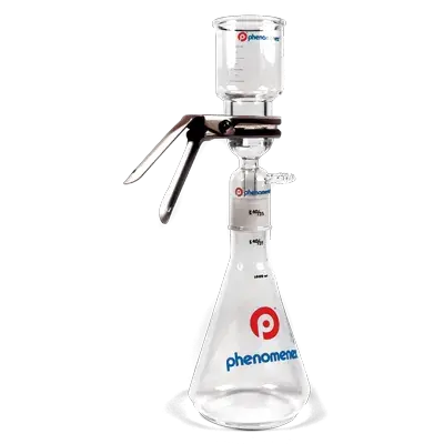FilterSys Filtration Glassware, 300mL Funnel w/ 1L Flask, 47mm Base, Ea