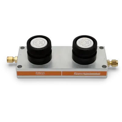 Zebron Gas Management - Connecting Unit, High flow 2-position connecting unit for LC/MS, Ea