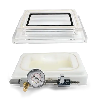 Strata 96-Well Plate Manifold, Universal, w/ Vacuum Gauge, Ea