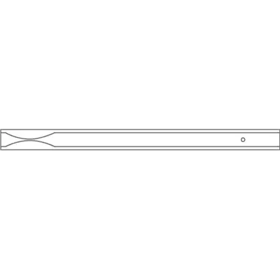Liner for Agilent (4mm ID x 78.5mm L x 6.3mm OD), Splitless, Direct Connect w/Top Hole, 5/Pk