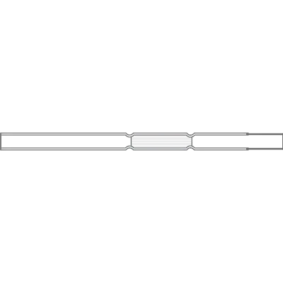 Liner for Perkin Elmer (4 mm ID x 92 mm L x 6.2 mm OD),, Split/Splitless, Straight w/ Wool, FocusLiner, 5/Pk