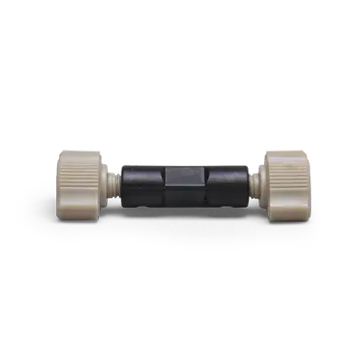 PEEK Zero Dead Volume Union, with 2 fingertight fittings, Ea