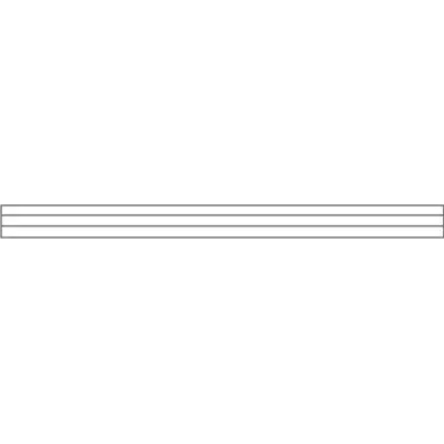 PHX liner compatible with Agilent GC Instrument, (2mm ID x 78.5mm L x 6.45mm OD), S/SL, 5/pk