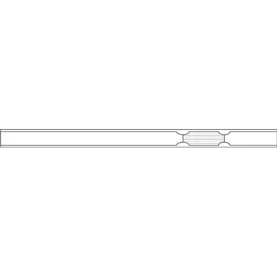 Liner for Agilent (4mm ID x 78.5mm L x 6.3mm OD), Split/Splitless, Straight w/Wool, FocusLiner, 25/Pk