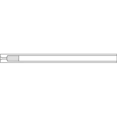 GC LineGC Liner for HP, Splitless, 1-Taper, w/Wool, 4mm ID x 78.5mm L x 6.45mm OD, 5/Pk