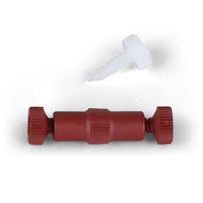 Union Assembly, PEEK, 1/32" thruhole, joins two 1/32 OD tubing (MAX 5,000 psi / 345 bar), ea