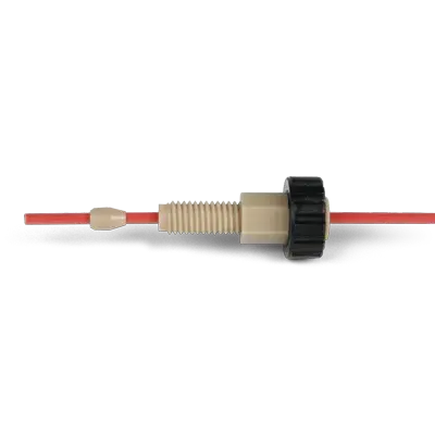 Rheodyne RheFlex Standard Fittings Set, PEEK, includes 5 Nuts and 5 Ferrules, 1/16in x 10-32, 5/Pk