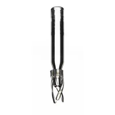 Verex Insert, 5mm Dia., 175µL, Clear 51, Conical Bottom, w/ bottom spring, 1000/Pk