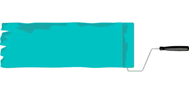Teal paint