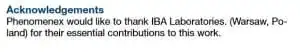 acknowledgements