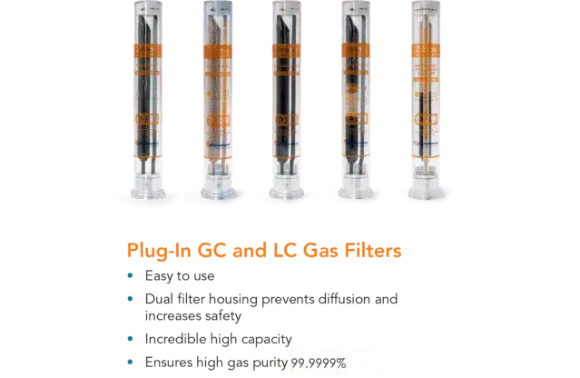 Plug-In GC and LC gas filters