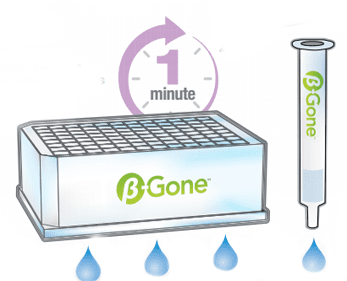 β-Gone for better removal of β-Glucuronidase from urine samples